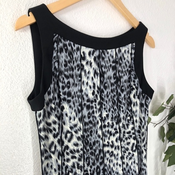 Sandra Darren Leopard Print Dress - Picture 3 of 7